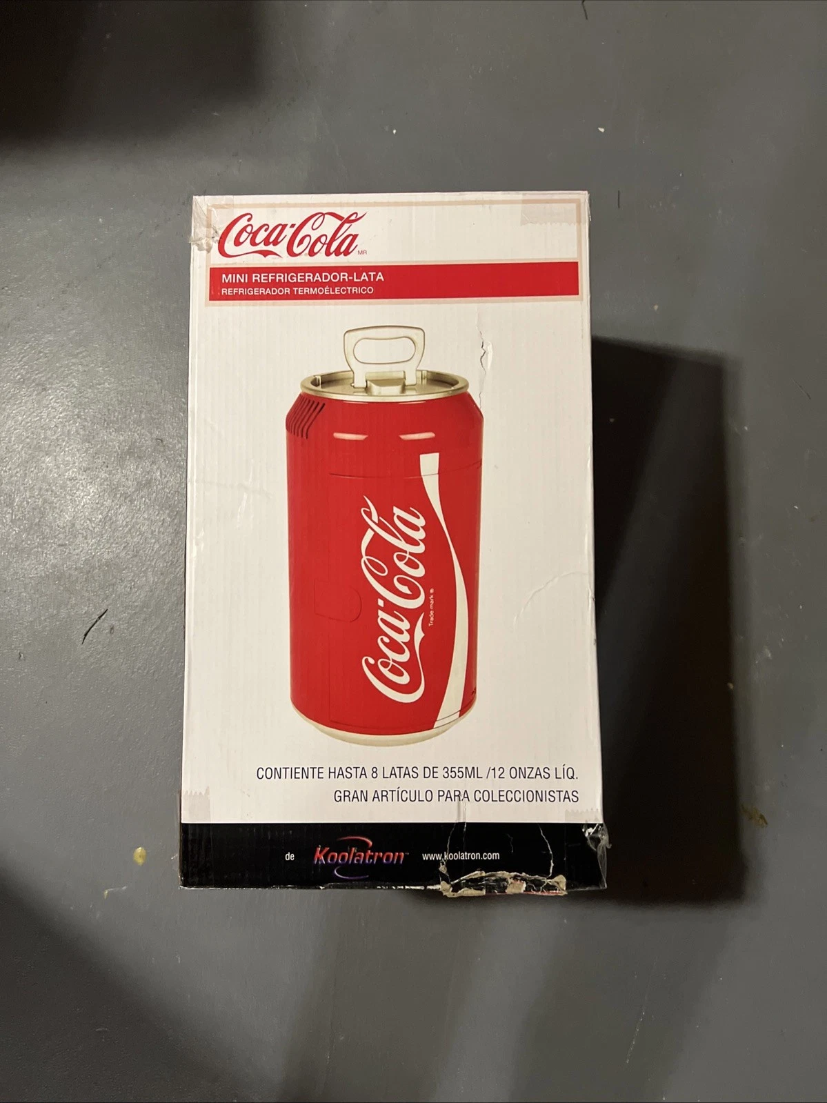 Coca Cola Can Shaped Retro Mini Fridge 5.4L Portab
